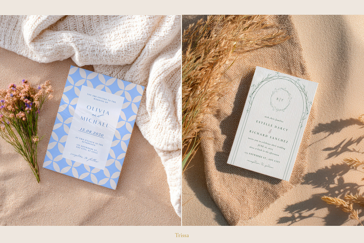 15 Coast card mockup, a Packaging Mockup by Trissa (Photo 4 of 8)