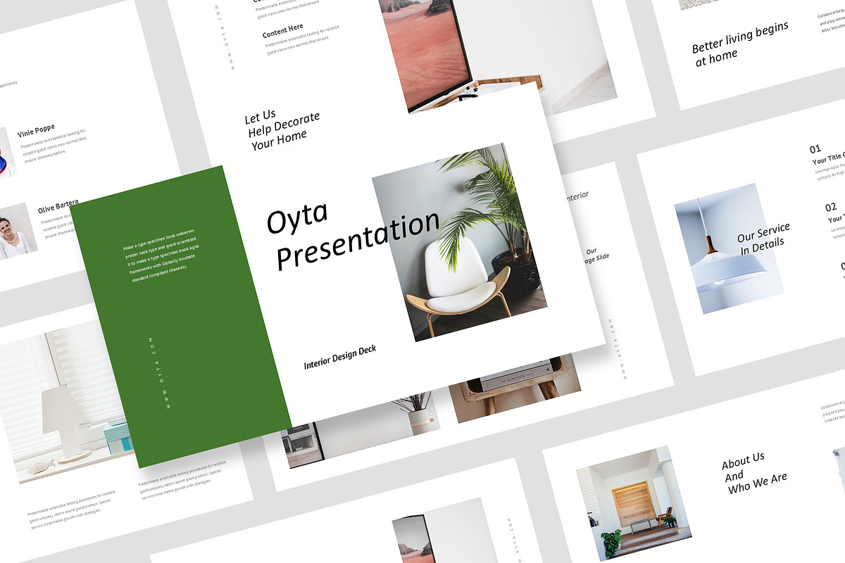 Oyta : Interior Design Powerpoint