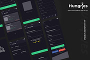 Hungries Wireframe UI Kit for Food, an UI Kit Template by SyalUIUX (Thumbnail 2 of 9)