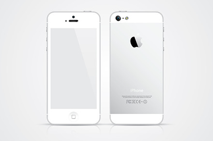 iPhone 5 vector illustration preview 2