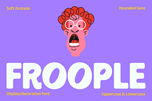 Froople - Playful Display Font