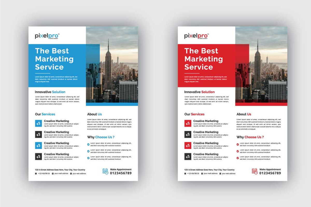 Business Flyer Design Template, a Flyer Template by Pixel Pro (Photo 1 of 2)