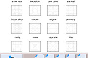 Barn Quilt Blocks Geometric Patterns, a Graphic by AtacanDigital (Thumbnail 2 of 5)