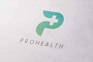 Prohealth Letter-P Logo