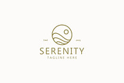 Tranquility & Serenity Logo Symbol, a Branding & Logo Template by Signatoro (Thumbnail 2 of 2)