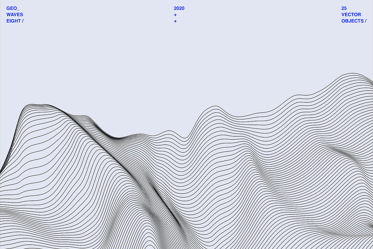 GEO_WAVES8 Vector Pack, a Background Graphic by codetoform (Photo 23 of 27)