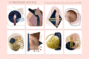 Abstract Watercolor Bundle, a Texture Graphic by Photohacklovers (Thumbnail 4 of 27)