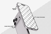 iPhone 17 Pro Mockup, an iPhone Mockup by itefan Studio (Thumbnail 2 of 3)