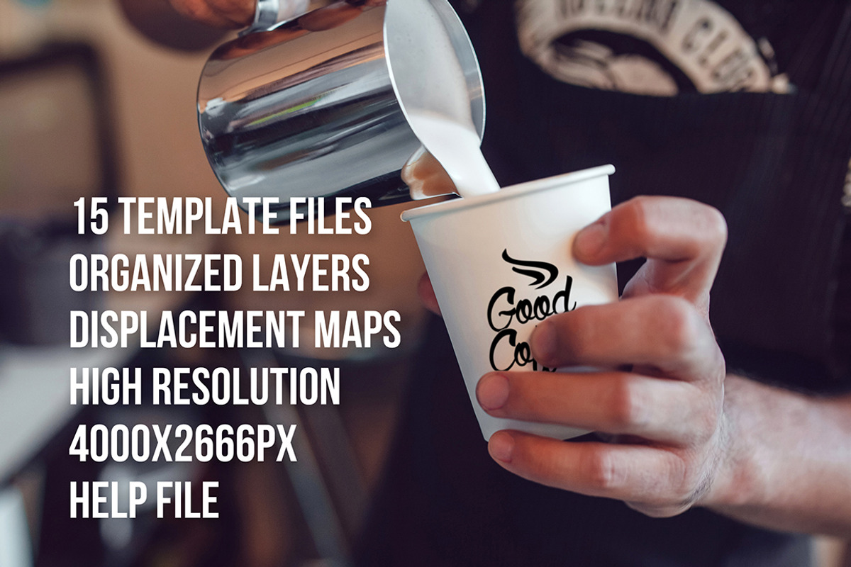 Coffee Branding Mock-up Vol 2, a Cups & Container Mockup by Freeman Studio (Photo 2 of 19)