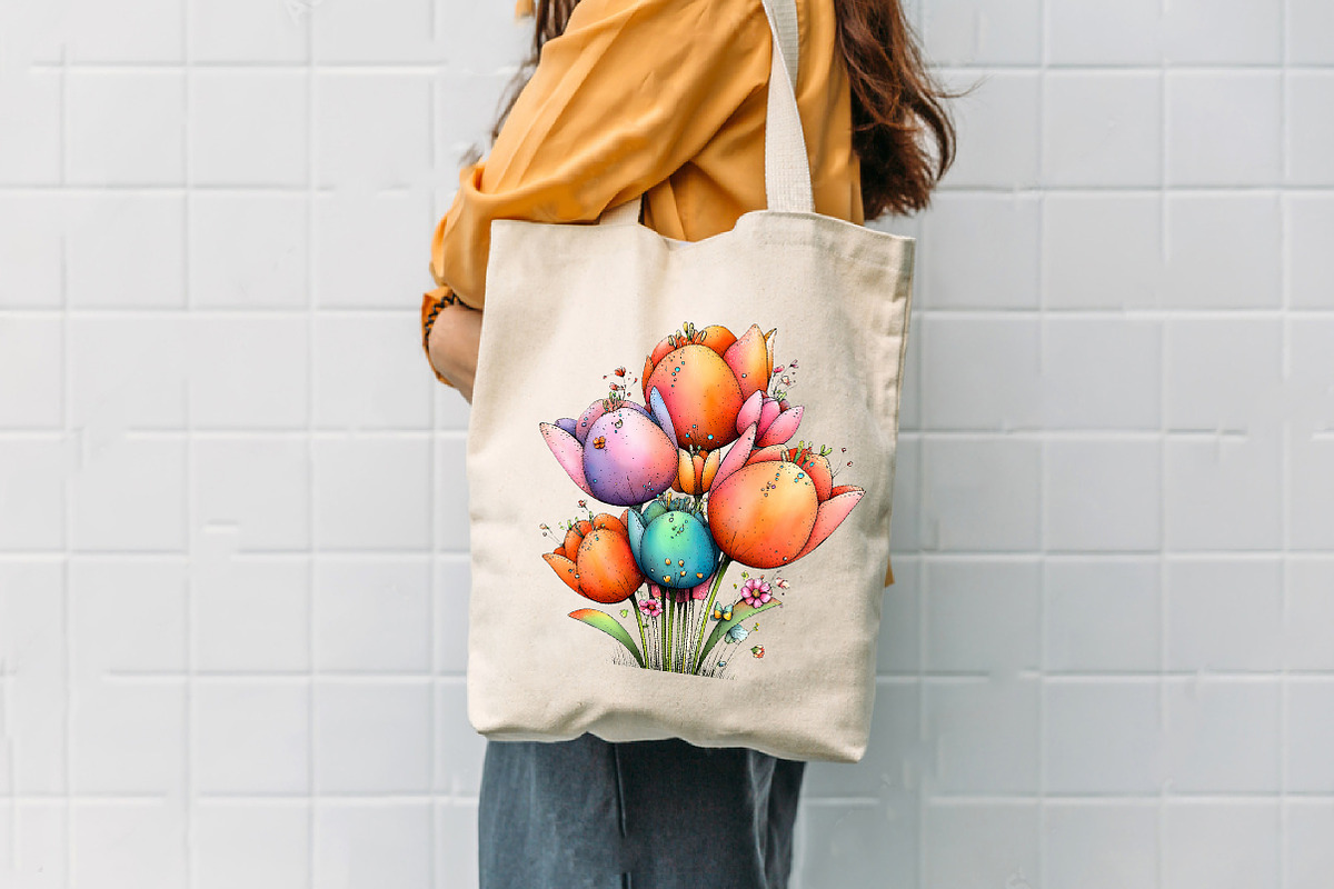 Spring Tulip Sublimation Bundle, an Illustration by CreationArt (Photo 6 of 7)