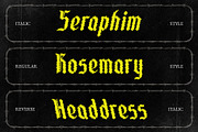 CS Baxter – Blackletter Font, a Blackletter Font by Craft Supply Co. (Thumbnail 2 of 8)