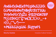 Mocha Bubble+Sans Font Duo, a Sans Serif Font by Sam Parrett (Thumbnail 10 of 10)