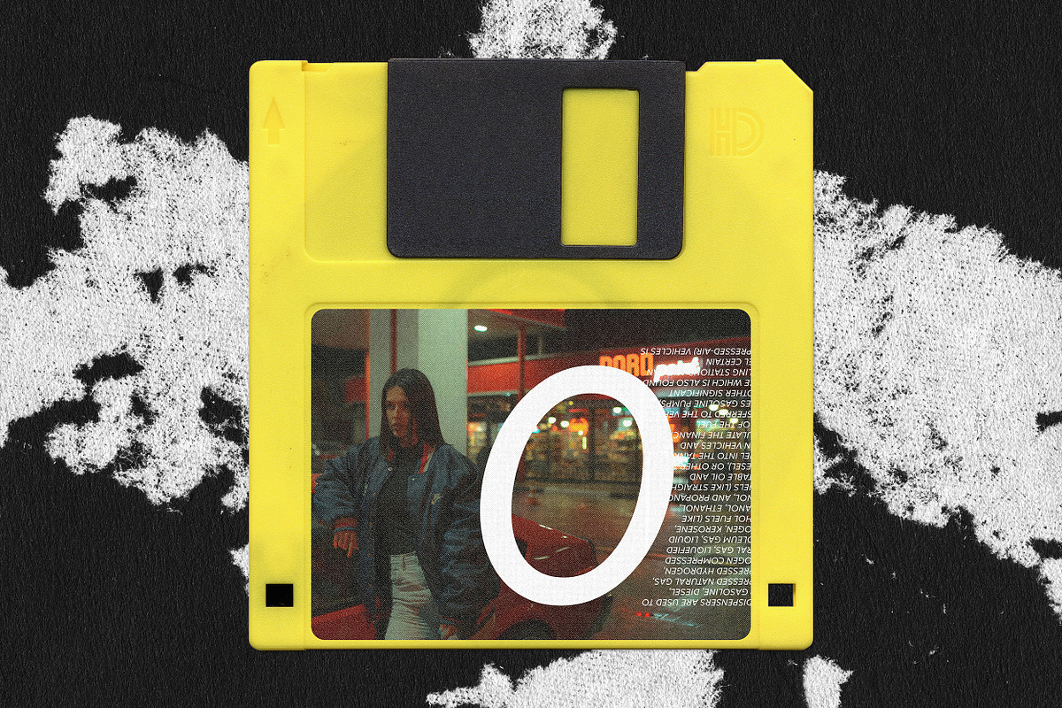 Floppy Disk Mockup, a Product Mockup by BORT GRAPHIC (Photo 2 of 8)