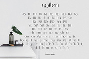 Aotten, a Serif Font by Penatic Studio (Thumbnail 9 of 10)