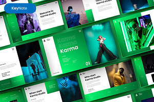 Karma – Business Keynote Template, a Presentation Template by Dens Creative Studio