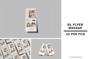 DL Flyer Mockup, a Print Template by mahremdesign