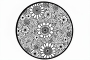 Laser Cut Floral Mandala Bundle, an Illustration by Gfx_Store (Thumbnail 9 of 9)