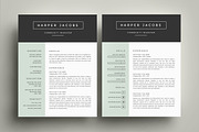 Resume Template 4 Pack | CV Template, a Resume Template by Refinery Resume Co. (Thumbnail 2 of 3)