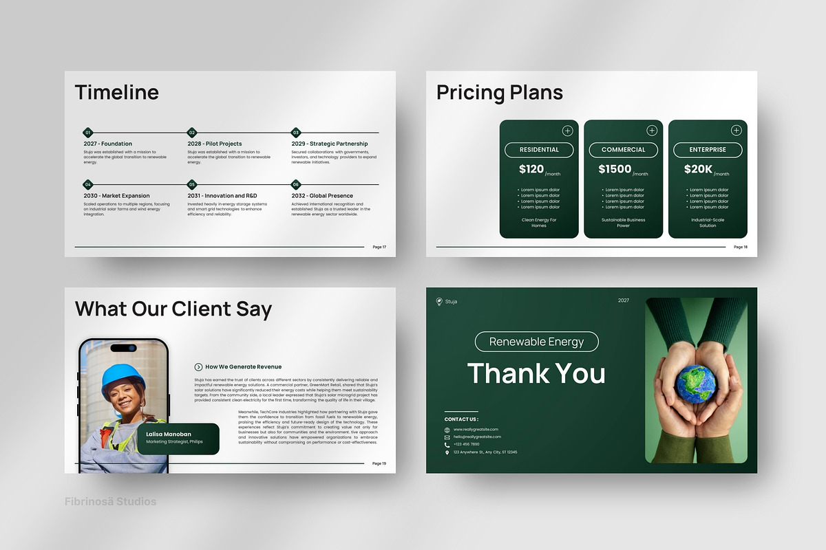Stuja Renewable Energy - Pitch Deck preview 3