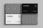 Pattern Business Card Template Vol 4, a Business Card Template by Shahjhan (Thumbnail 1 of 3)