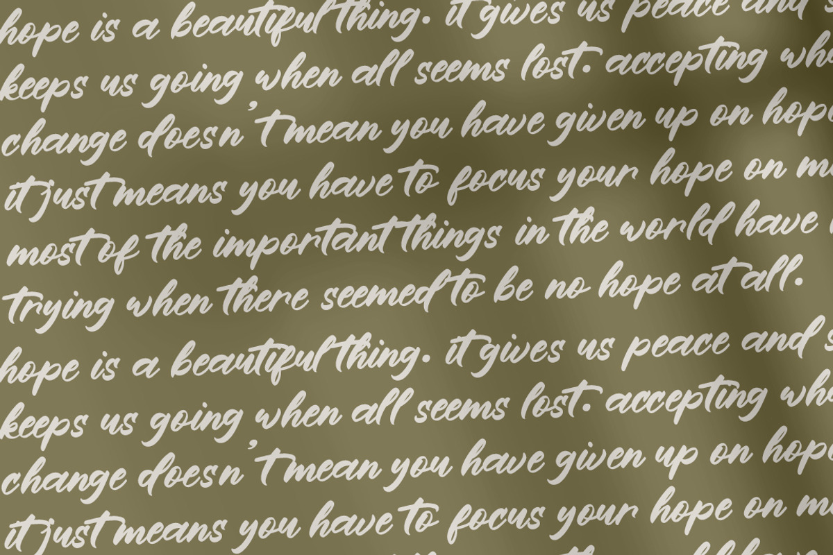 Raphika Handwriting Script, a Script Font by MC Creative (Photo 8 of 12)