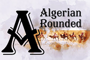 Algerian Rounded, a Font by FontMesa (Thumbnail 5 of 6)