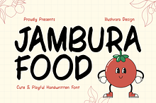 Jambura Food - Handwritten Font
