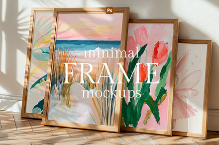 Minimal style. — 15 Frame mockup