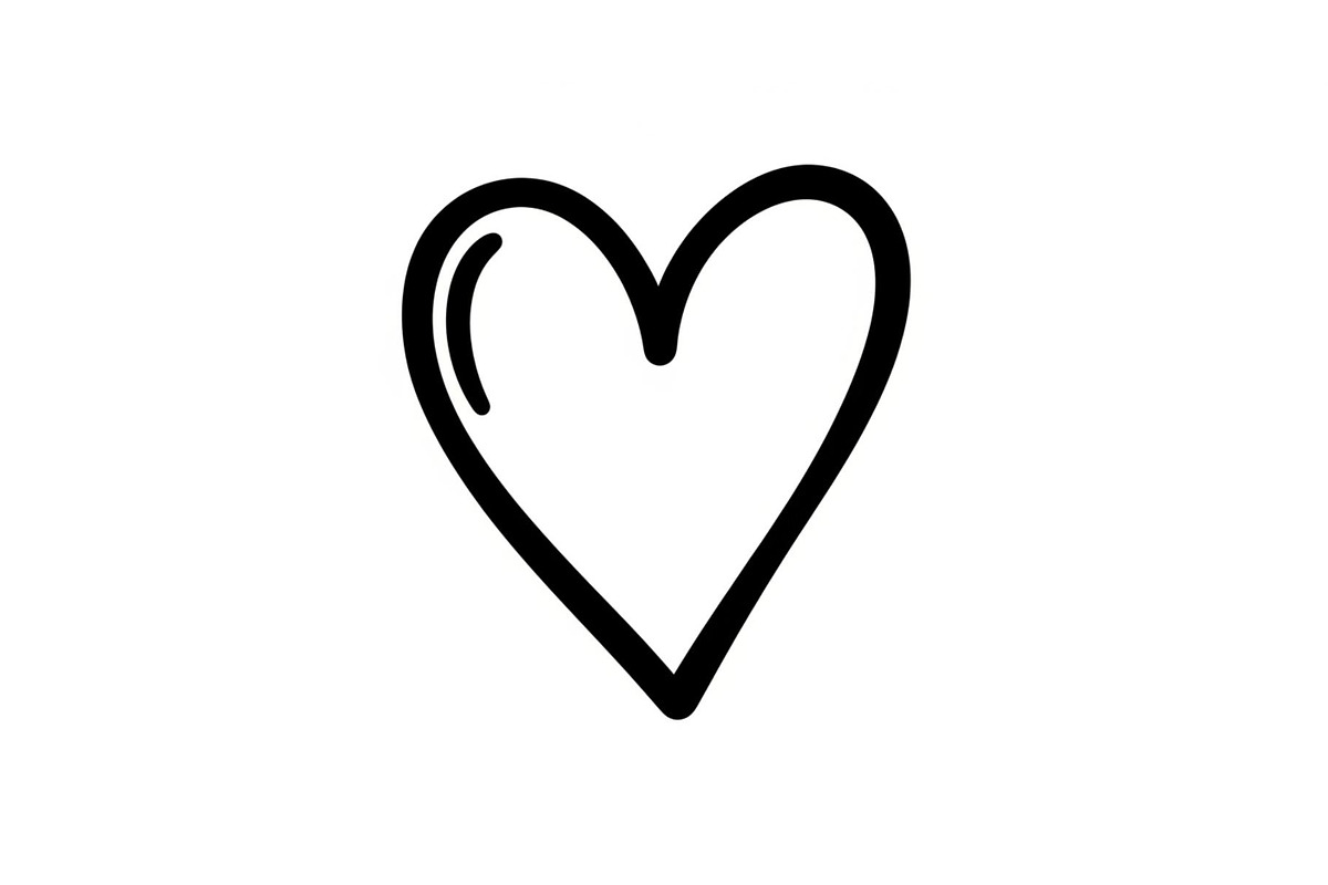 Hand Drawn Heart Doodle Vector Bundl, an Illustration by Creativeshirt (Photo 4 of 48)