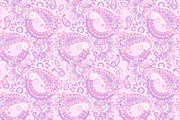 3 seamless paisley ethnic patterns, a Pattern Graphic by antalogiya (Thumbnail 2 of 4)