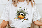 Whimsical Quirky Fall Pumpkin PNG, a Seasonal Illustration by Canvas Craft (Thumbnail 6 of 10)