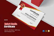 Hyfort Studio - Certificate, a Print Template by Esensifiksi.studio (Thumbnail 1 of 3)