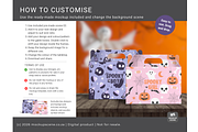 Canva Gable Mockup with Dieline, a Packaging Mockup by Mockup Scene (Thumbnail 10 of 13)