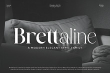 Brettaline - Family Serif Font