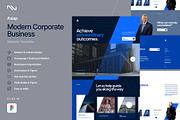 Axiap-Business Figma Web Template, a Landing Page Template by neuwebz (Thumbnail 1 of 4)
