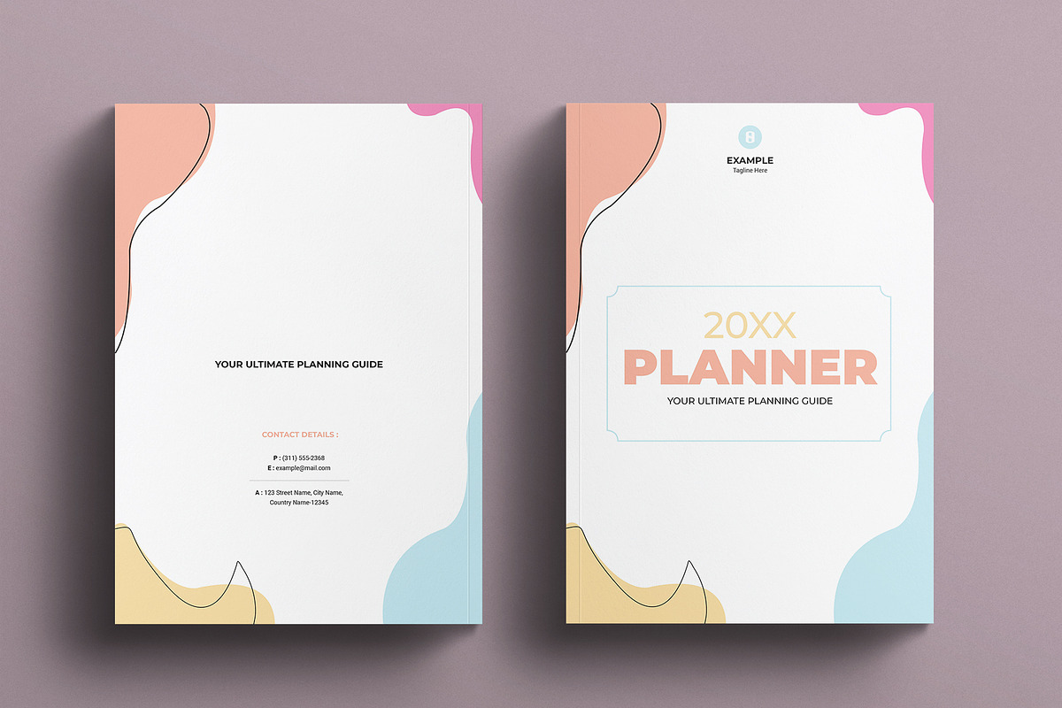 Planner Template, a Brochure Template by E-Type (Photo 7 of 7)