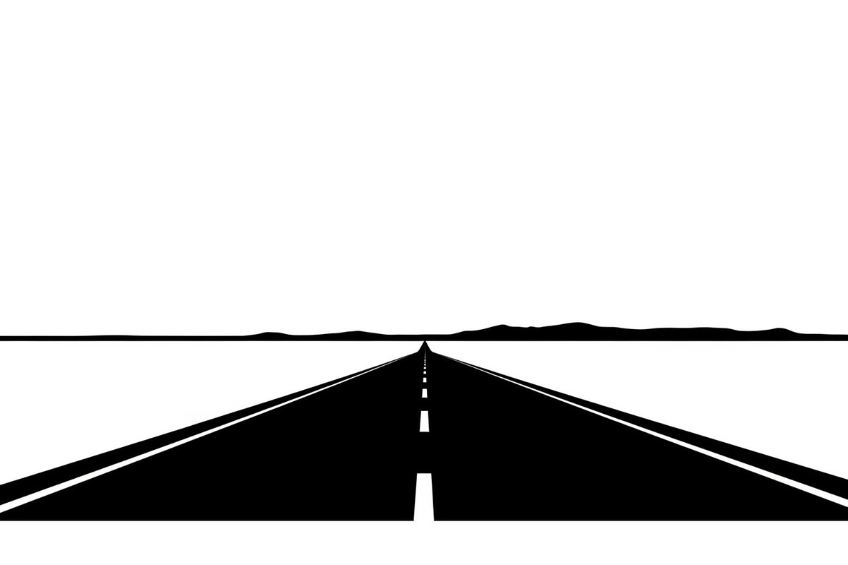 Desert Highway Silhouette Set, an Illustration by musafir_fashion (Photo 4 of 16)