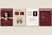 Elegant Funeral Program, an Invitation Template by Prodesign (Thumbnail 2 of 3)