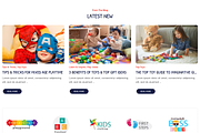 Kids Toys Store WooCommerce WP Theme, a WordPress Template by UInstrument (Thumbnail 7 of 8)