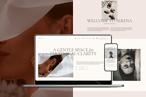 Squarespace Template for Therapists