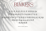 Blackers, a Serif Font by Black Studio (Thumbnail 6 of 8)