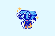 Happy Diamond, a Branding & Logo Template by Jaysx1 (Thumbnail 1 of 3)