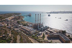 Delimara Power Station supplying, an Industrial Photo by Goinyk
