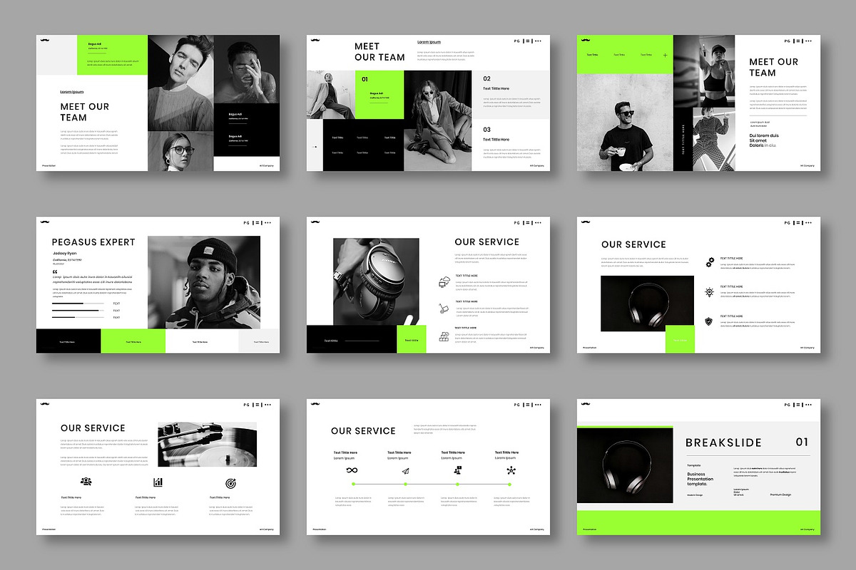Pegasus - Business Google Slide, a Presentation Template by Dens Creative Studio (Photo 3 of 6)