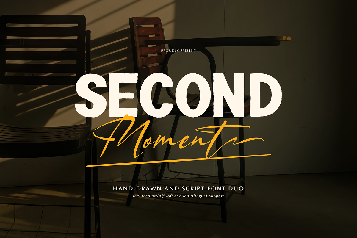 Second Moment | Hand Drawn Script Du, a Font by gracetype_studio (Photo 1 of 12)