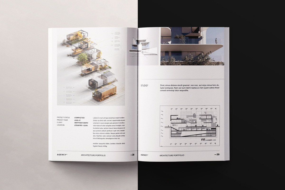 Architecture Portfolio Template, a Brochure Template by ArtisanaAura (Photo 15 of 21)