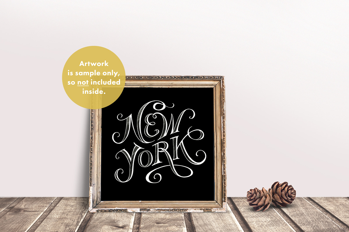 Editable Frame Mockups Scenes Bundle, a Print Template by Hype Your Prints (Photo 6 of 10)