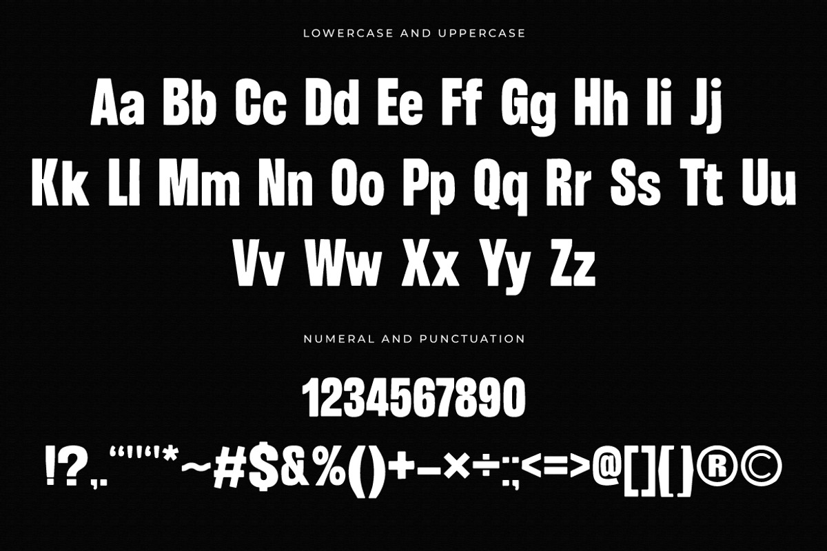 Boldino – Playful Bold Sans Serif Fo, a Font by kangfont Studio (Photo 6 of 10)