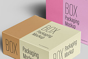 Box Packaging Mockup - 12 views, a Packaging Mockup by Illusiongraphic (Thumbnail 23 of 26)