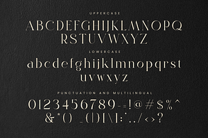 GRANCE - Modern Serif